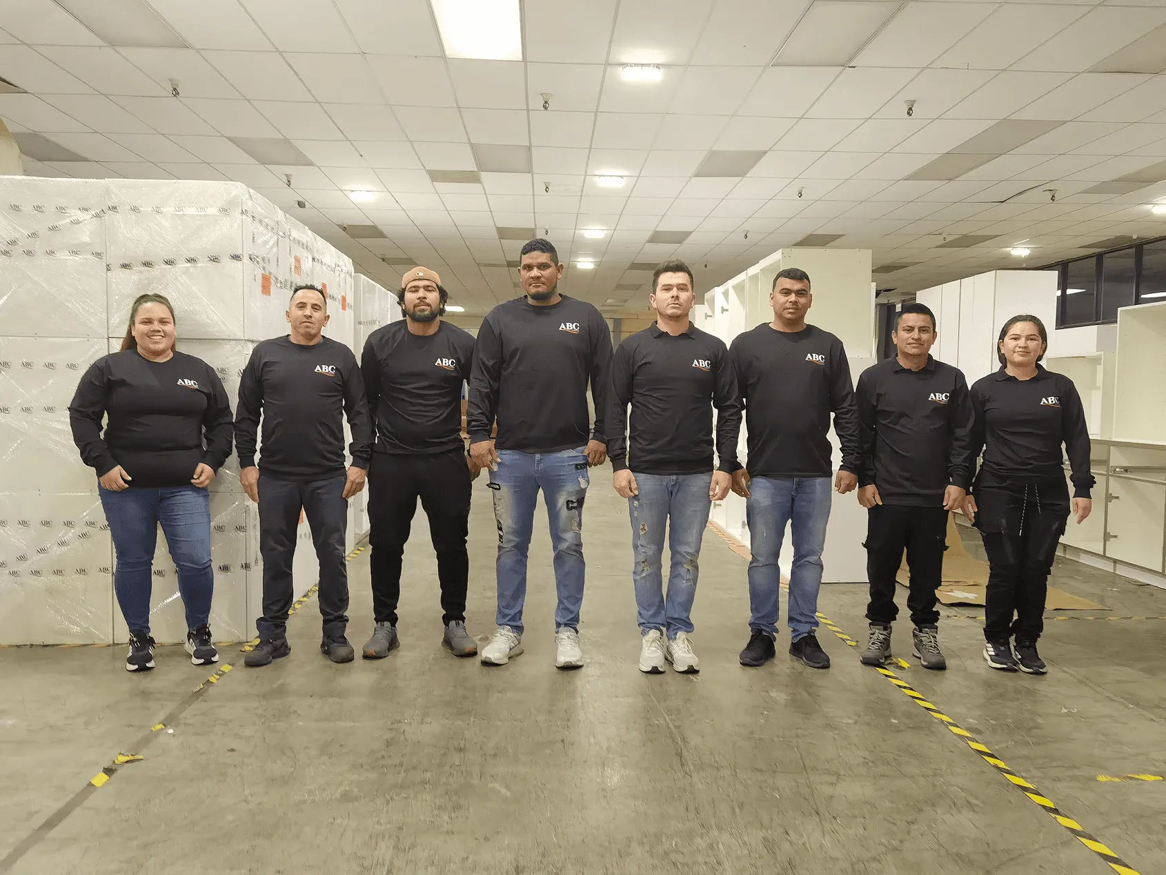 American Built Cabinets manufacturing facility in Silicon Valley