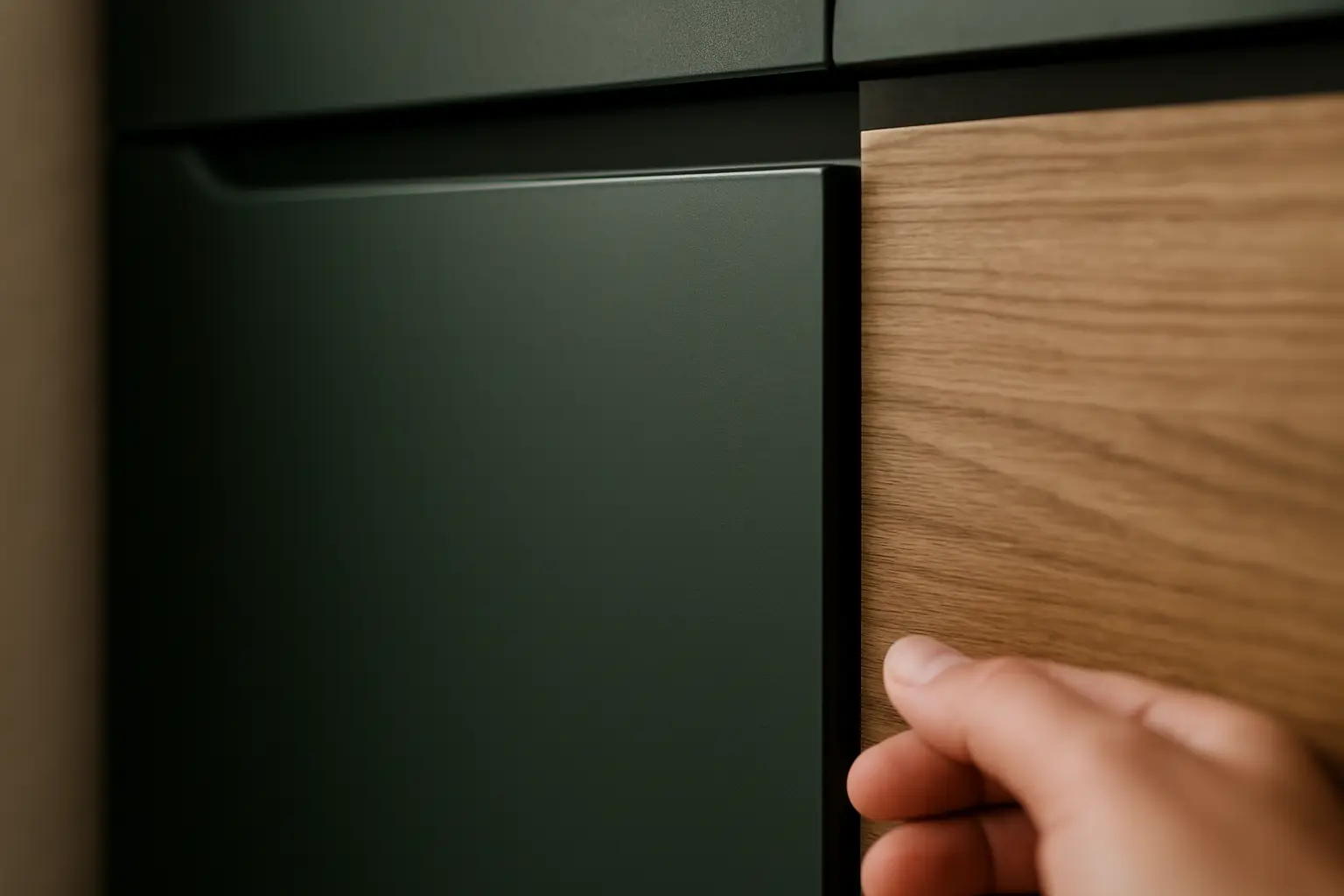 Anti-Fingerprint PET Cabinet Doors for Bay Area Kitchens