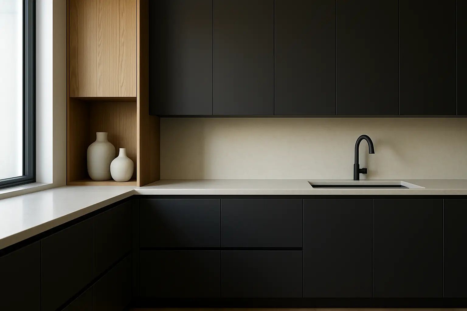Anti-Fingerprint PET Cabinet Doors for Bay Area Kitchens