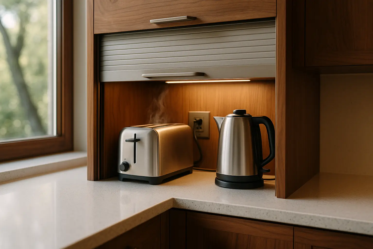 Appliance Garage Cabinets: A Guide for Luxury Kitchens