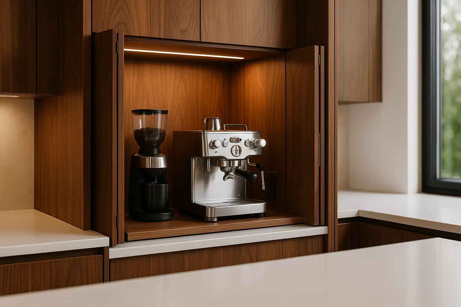Appliance Garage Cabinets: A Guide for Luxury Kitchens