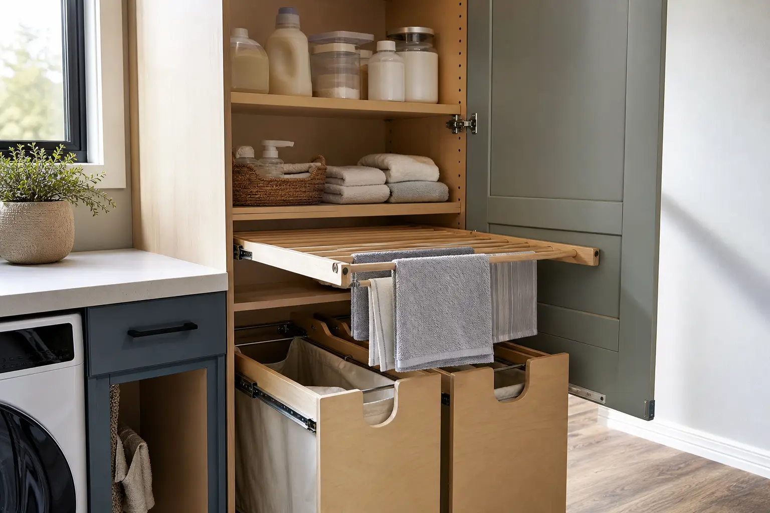 Laundry Room Cabinets: Smart Storage for Bay Area Homes