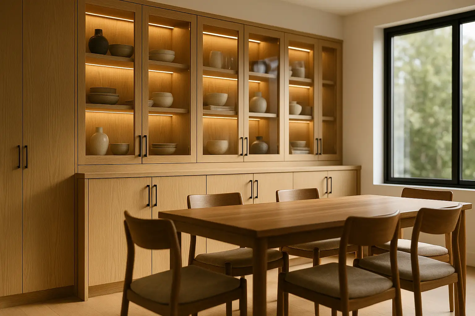 Modern Dining Room Cabinet Solutions for Bay Area Homes