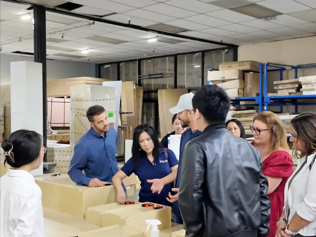Toll Brothers Visits American Built Cabinets for a California Factory Tour
