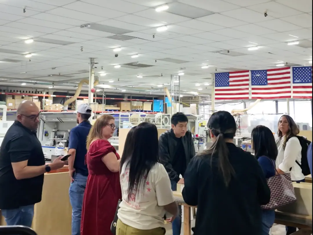 Toll Brothers Visits American Built Cabinets for a California Factory Tour photo 3